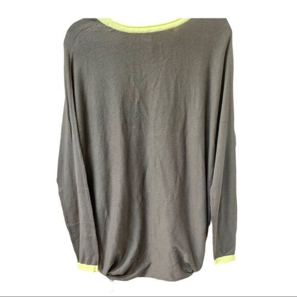 CLOTH Olive green & Yellow Long Sleeve Top - Picture 7 of 7